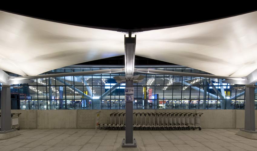 Heathrow Terminal 5 Drop Off Zone by Armadillo Engineering