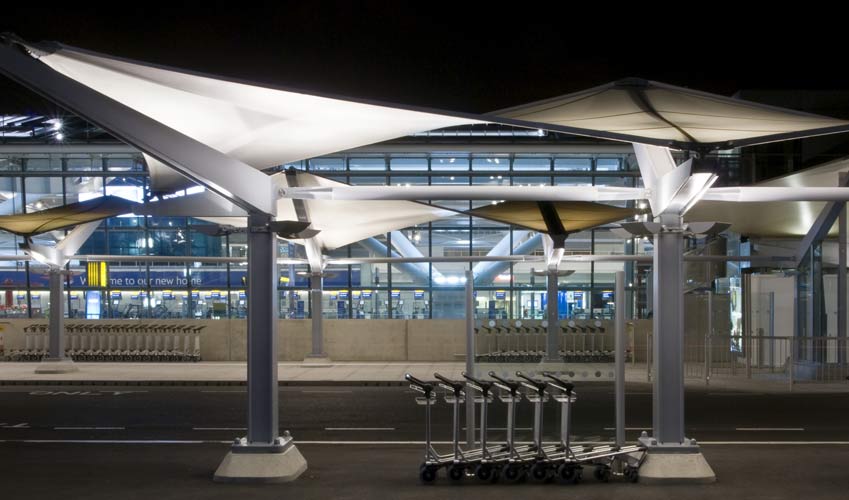 Heathrow Terminal 5 Drop Off Zone by Armadillo Engineering