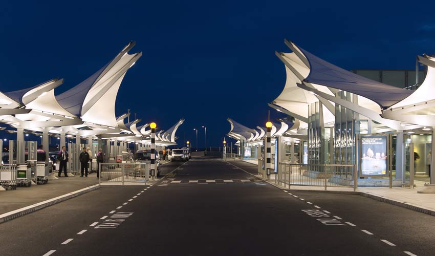 Heathrow Terminal 5 Drop Off Zone by Armadillo Engineering