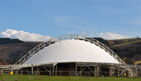 Llangollen Royal International Pavilion by Armadillo Engineering